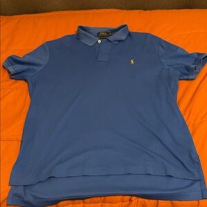 Polo by Ralph Lauren Royal Blue Short-Sleeve Pique Polo